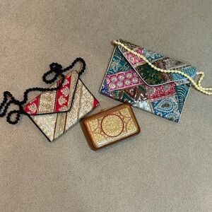Elegant Multicolor Clutch Set